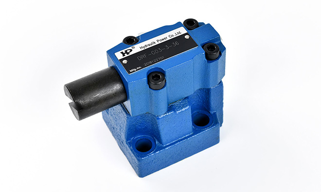 壓力閥中的低噪音先導(dǎo)溢流閥